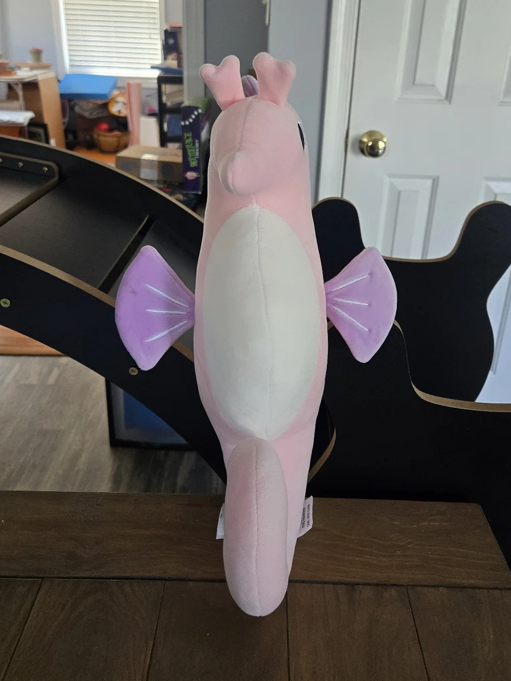 Pink & Lavender Plush Tiny Dreamers Seahorse Toy